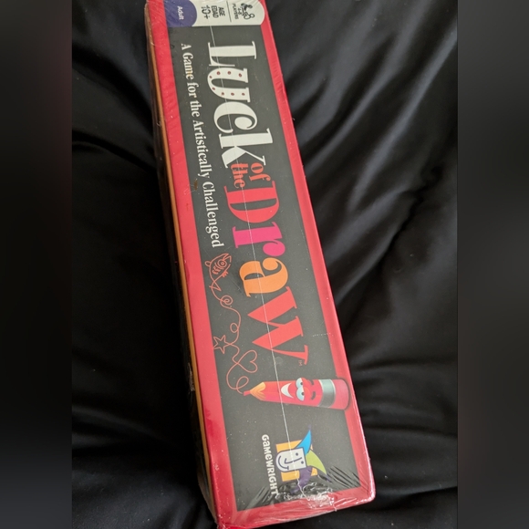 NEW Sealed Luck of the Draw Board Game For The Artistically Challenged Ages 10+ - Picture 5 of 7